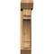 Ekena Millwork Merced Slat Rough Sawn Bracket w/ Offset Brace, Western Red Cedar, 6"W x 24"D x 28"H BKT0604X24X28MRC06RWR - alternate 2